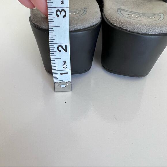 Dansko Sophie Black Drizzle Suede Sandals - Picture 12 of 12